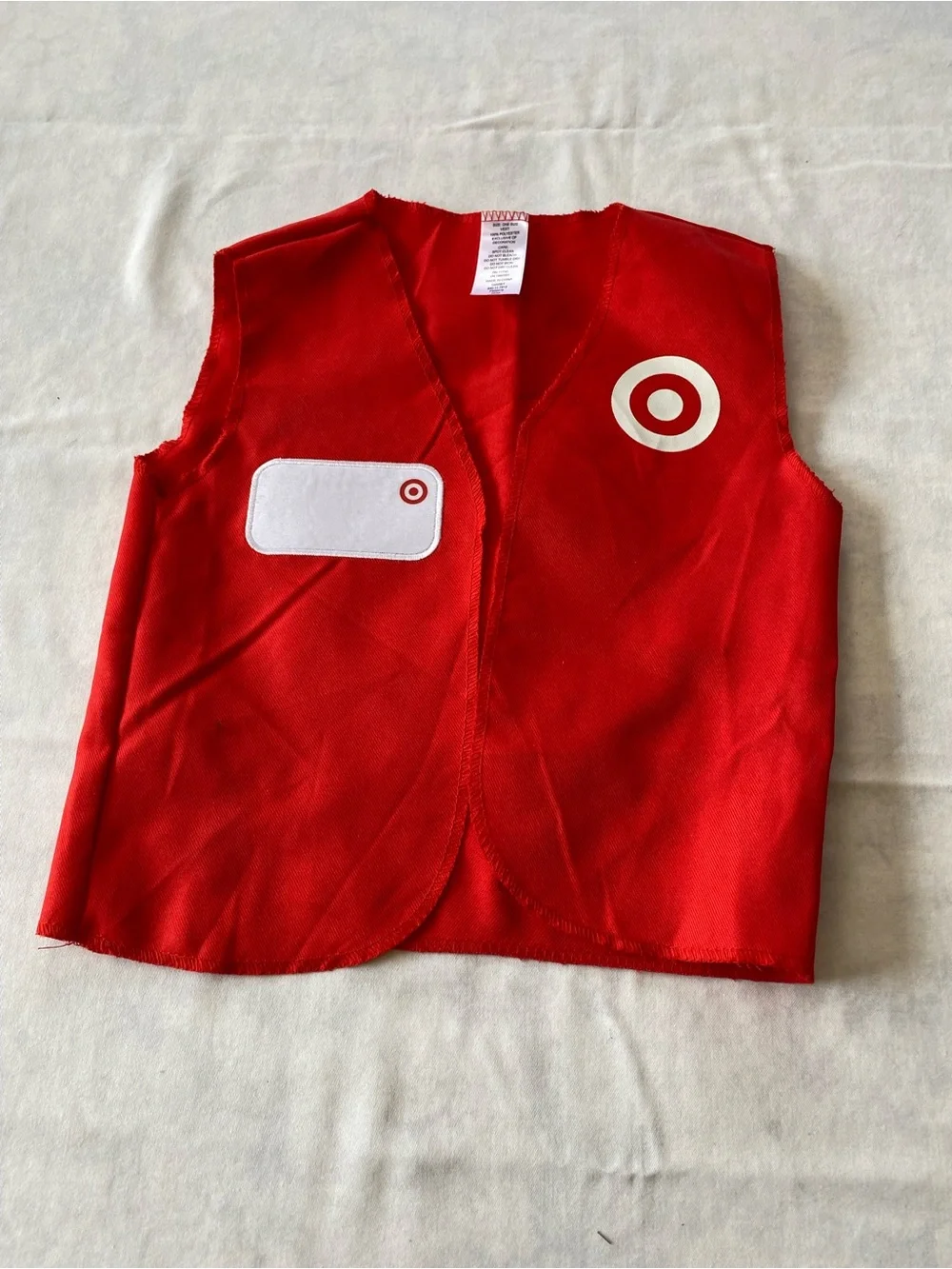 NWOT Halloween Target Vest Costume Size One Size Fits Most Kids